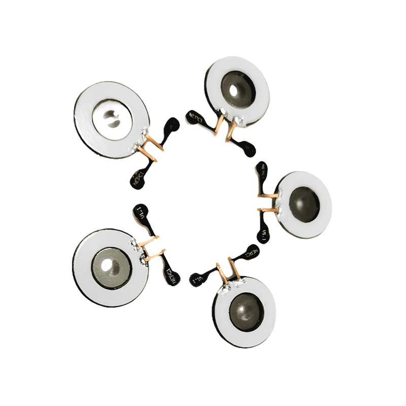 KNN16-140K ólommentes hálós orvosi inhalációs porlasztó, porlasztási sebesség 0,30 ml/perc, átlagos részecskeméret 3,5 um, forrasztható FPC testreszabott porlasztótárcsák